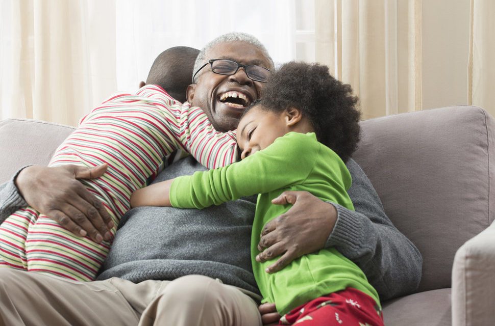 Health benefits of grandchildren